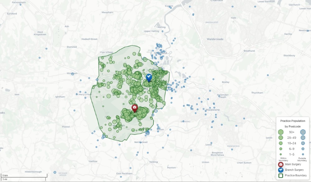 location map